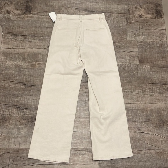 NWT!! Theory - Treeca Off White Denim Jeans - Size 24 - Picture 9 of 10